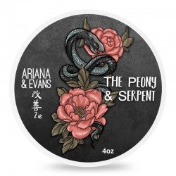 " The Serpent & Epony" Savon à raser  par Ariana & Evans ". Pot de  118ml.