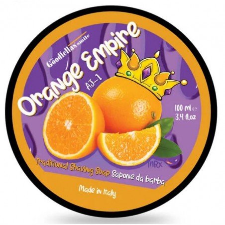 Savon à raser The Goodfellas Smile "Orange Empire". 100ml.