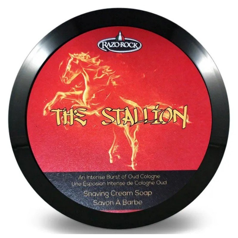 Savon à raser Razorock "The Stallion". Bol de 150ml.