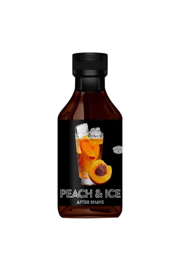 Après-rasage Mastro Michè "Peach & Ice".  (Pêche & Glaçon) .