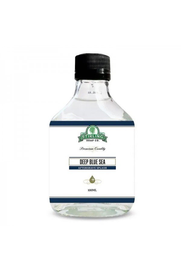 Après-rasage aftershave Stirling "Deep Blue Sea". 100ml.