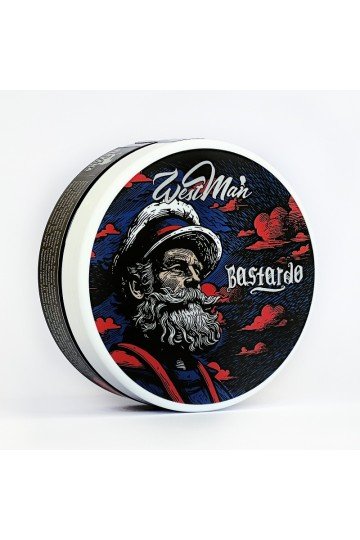 Savon à raser Westman " Bastardo " . Bay Rum. 120g.