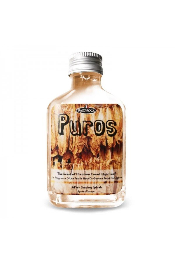 Après-rasage aftershave Razorock " Puros ".