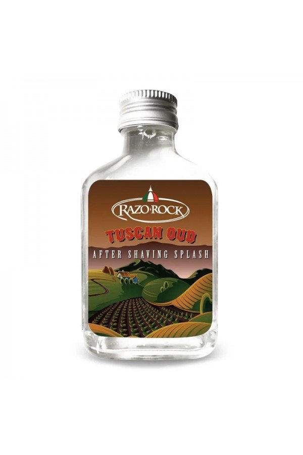 Après-rasage  aftershave Razorock " Tuscan Oud "