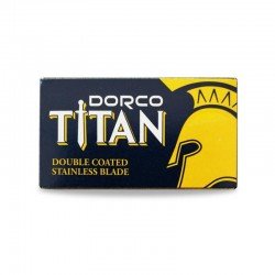Lames de rasoir DORCO Titan. Boite de 10 lames.