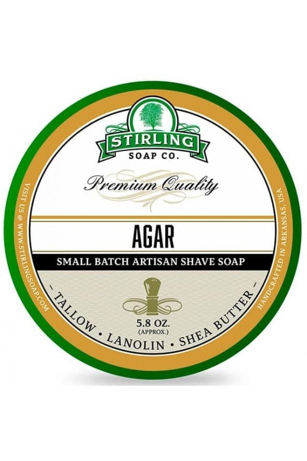 Savon à raser Stirling "Agar". 170ml.