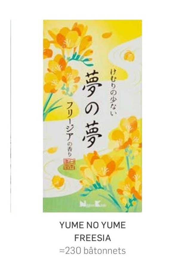 Encens japonais santal fleur de freesia. Nippon Kodo. Grande boite.