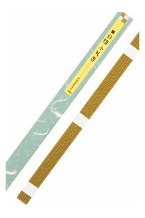 Encens tradition japonaise santal Byakudan. Grande boite santal prmium. 20 bâtons extra-long.