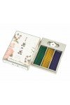Coffret encens japonais "Hana no Hana" Santal Fleurs. 30 bâtons courts.