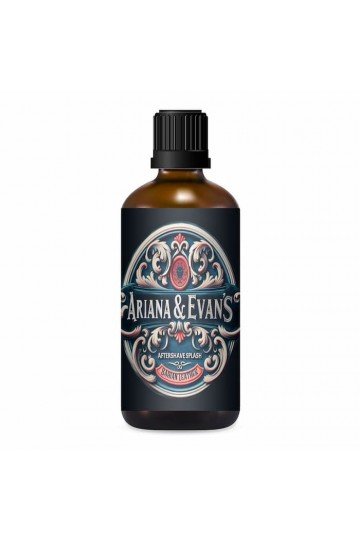 Après-rasage aftershave Ariana & Evans "Bahian Leather". Flacon de 100 ml.