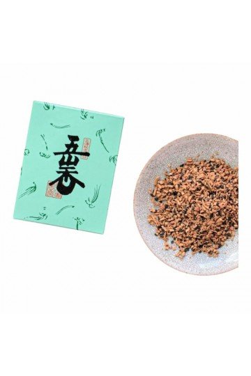 Encens en copeaux résine. Bois de santal et épices. Shoko gozan. 30g.