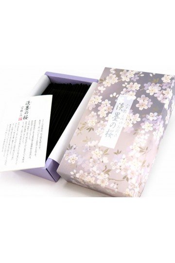 Encens japonais Santal Sakura. Encens luxe. 230 bâtons. Durée de combustion 25 min.