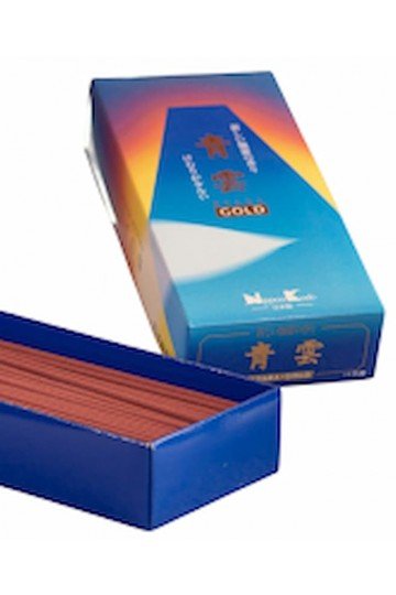 Encens japonais "Seiun Gold" bois d'Agar Oud supérieur. Grande boite 210 bâtons.