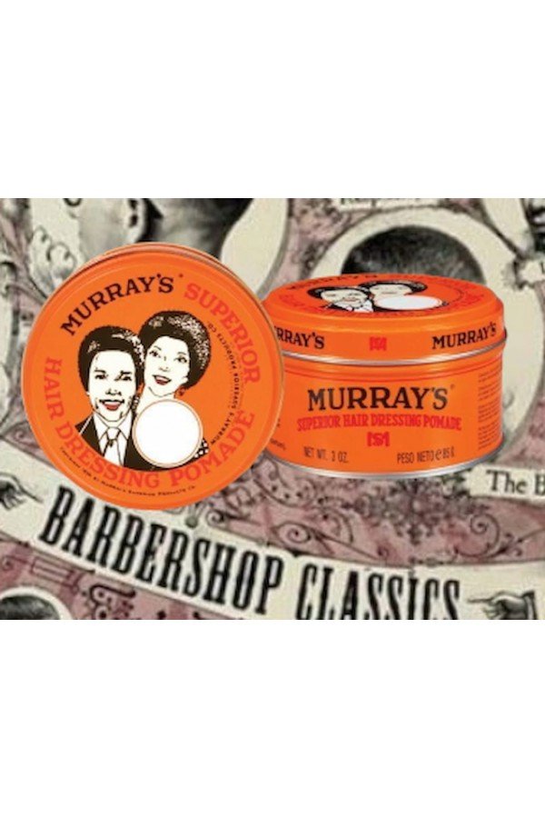 Gomina Murray's fixation Ultra-Forte "Superior". Pot 85g. Depuis 1926. Cire cheveux retro.