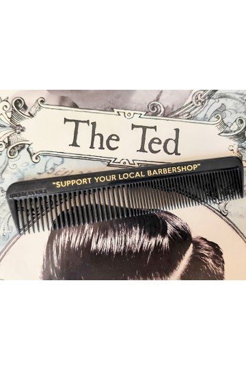 Peigne de poche retro pour coiffures gominas. 12cms.