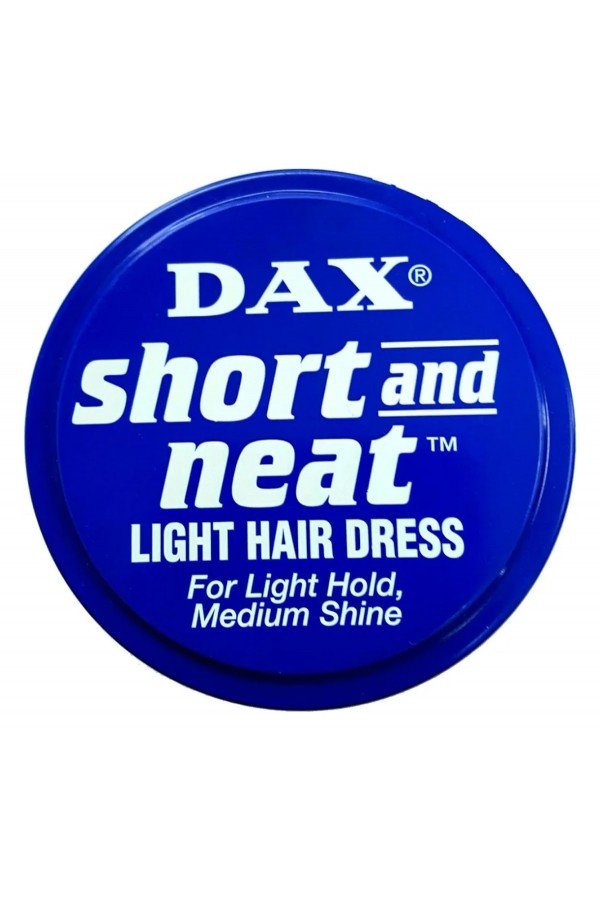 Gomina Dax bleu. Fixation légère. Cire pour cheveux vintage.