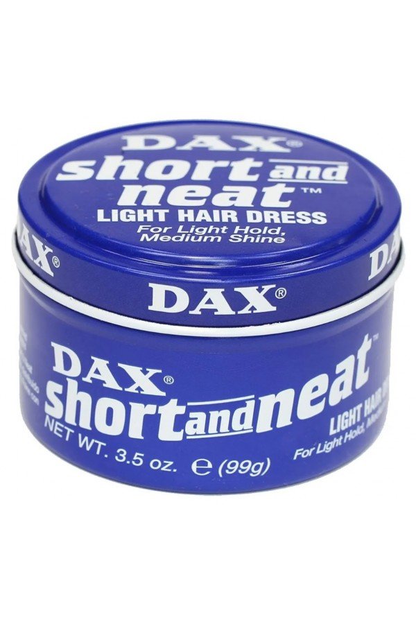 Gomina Dax bleu. Fixation légère. Cire cheveux classique années 50.