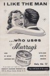 Gomina murrays "Nu Nile + Gomina Murrays "Superior". Affiche vintage. Depuis 1925.