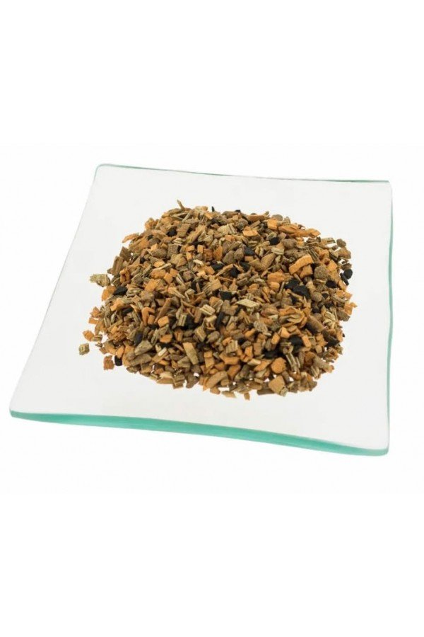 Encens en résine shoko gassho. Bois de santal et agar. 8 ingrédients secrets. 30g.