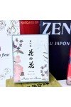 Coffret encens japonais "Hana no Hana" Santal Fleurs. 30 bâtons courts.