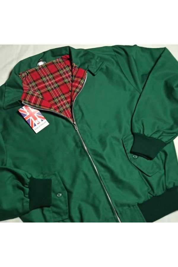 Harrington jacket Vert bouteille