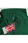 harrington jacket JB Made In England. Vert bouteille.