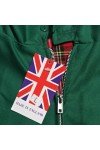 harrington jacket JB Made In England. Vert bouteille.