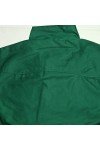 Harrington , Vert bouteille. Couture dans le dos en forme de bord de parapluie.