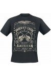 T-shirt Johnny Cash officiel. Genuine American Rebel.
