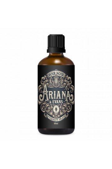 Après-rasage Ariana & Evans "Soir Noir". Flacon de 100 ml.