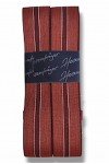 Bretelles homme retro larges 36 mm. A pinces. Rayées bordeaux. Authentique et vintage.