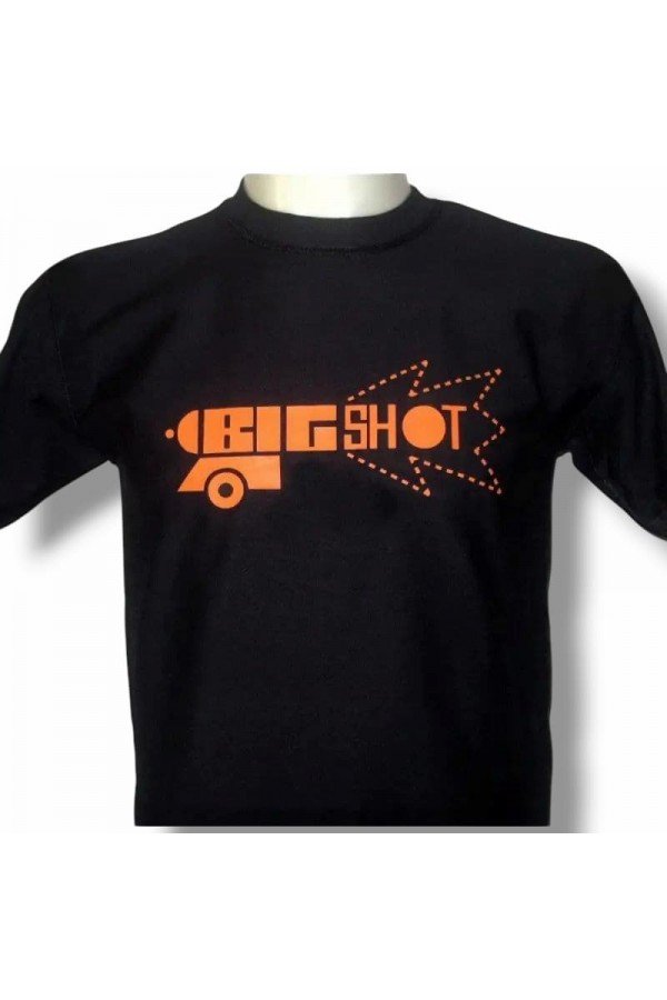 T-shirt Big Shot records logo.