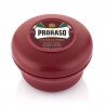 Savon à Raser Proraso. Spécial barbe dure. Proraso " bol Rouge" 150ml. Parfum aux notes aromatiques de bois de santal.