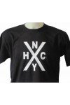 t-shirt Hardcore. NYHC Hardcore. Noir logo blanc. Existe en 6 tailles.