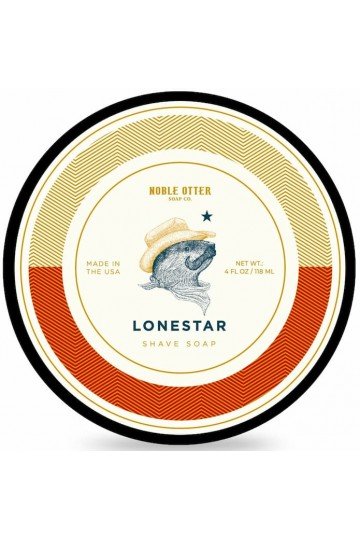 Savon à raser Noble Otter "Lonestar". Pot de 118ml.