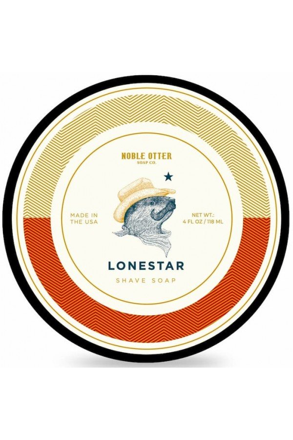 Savon à raser Noble Otter "Lonestar". Pot de 118ml.
