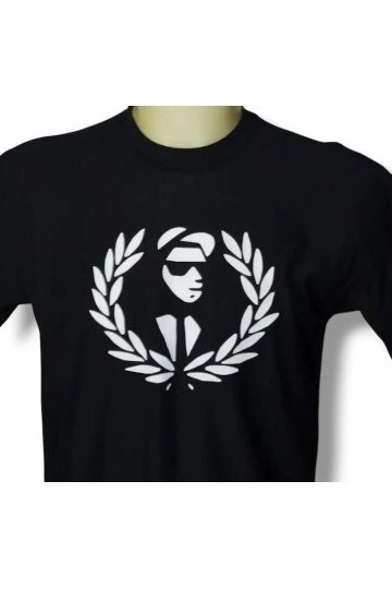 T-shirt ska man 2 Tone records dans un laurier. T-shirt rudeboy portrait walt jabsco. Disponible en 6 tailles.