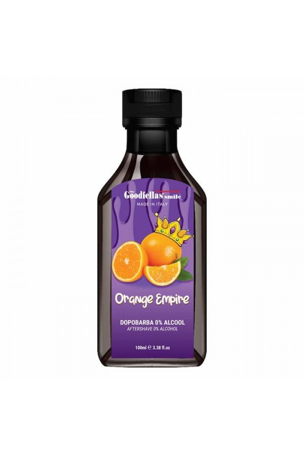 Lotion après-rasage The Goodfellas Smile "Orange Empire". Flacon de 100 ml.