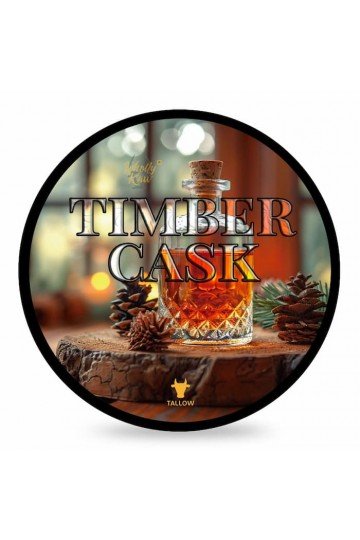 Savon à raser Wholly Kaw "Timber Cask". Pot de 165g.