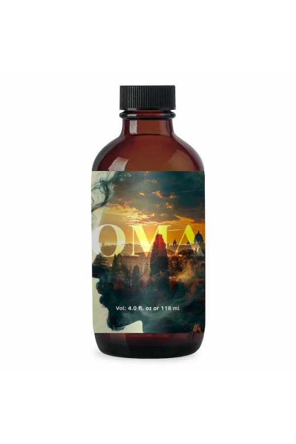Après-rasage Wholly Kaw "Roman". Flacon de 118 ml.