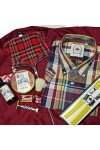 Bretelles Relco jaune + harrington anglais bordeaux + rasoir The Goodfellas Smile Galahad.