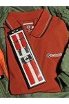 Bretelles Relco London orange + polo Lambretta Clothing corail.