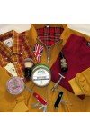 pull bordeaux Moonstomp + blouson harrington moutarde + rasoir Razorock Old Type