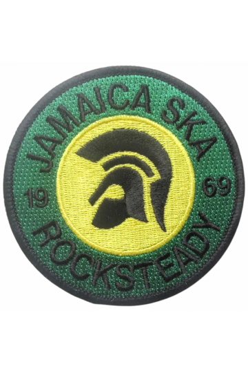 Patch trojan jamaïca ska. Brodé. Thermocollant. Logo trojan records ska rocksteady.