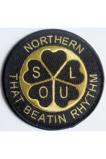 Patch Northen Soul. That Beatin Rythm. Brodé. Thermocollant. Style wigan casino mods.