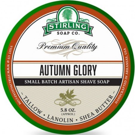 Savon à raser Stirling "Autumn Glory".  Pot de 170ml.