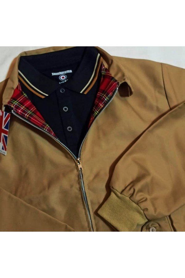 Harrington Camel et Polo Lambretta Clothing