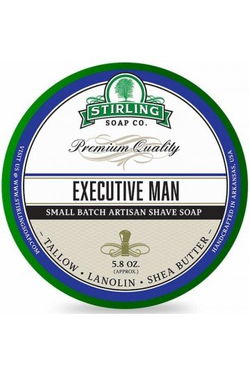 Savon à raser Stirling "Executive Man " pot de 170ml.