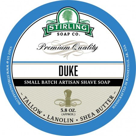 Savon à raser Stirling "Duke". pot de 170ml.