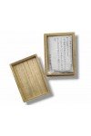 Coffret encens japonais poudre Zukoh. Poudre aromatique parfum de corps. Fabriqué au Japon.